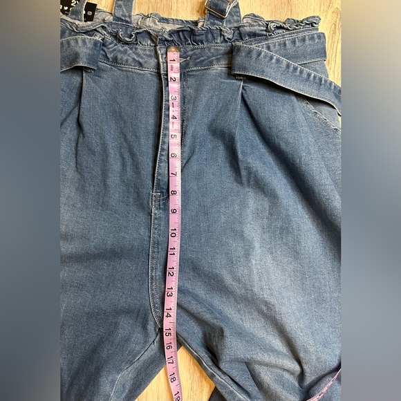 💝Fashion Nova I Gave It All Overalls Women’s Size 2X - Picture 5 of 11